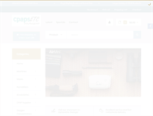 Tablet Screenshot of cpapsetc.com